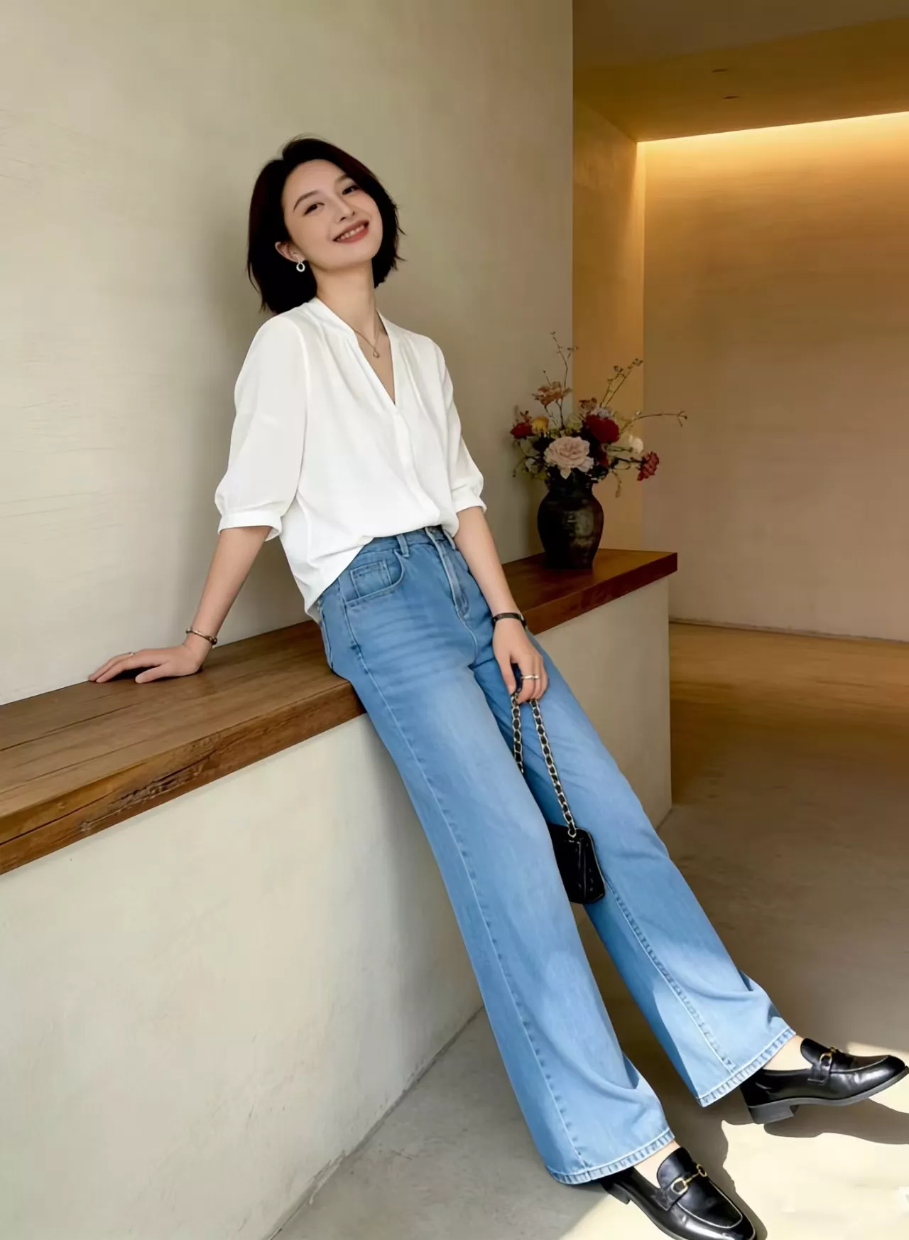 더로우 초경량 텐셀 와이드 데님 팬츠 상세 이미지 44