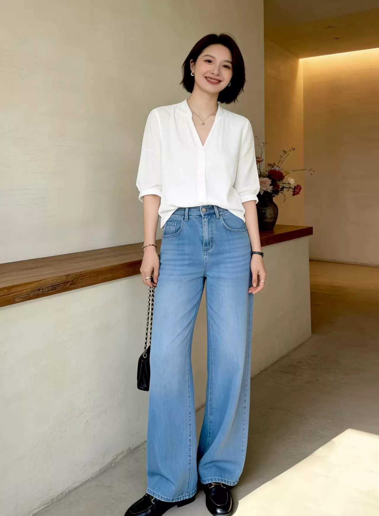 더로우 초경량 텐셀 와이드 데님 팬츠 상세 이미지 45