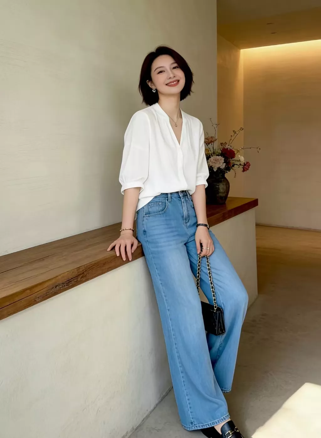 더로우 초경량 텐셀 와이드 데님 팬츠 상세 이미지 43