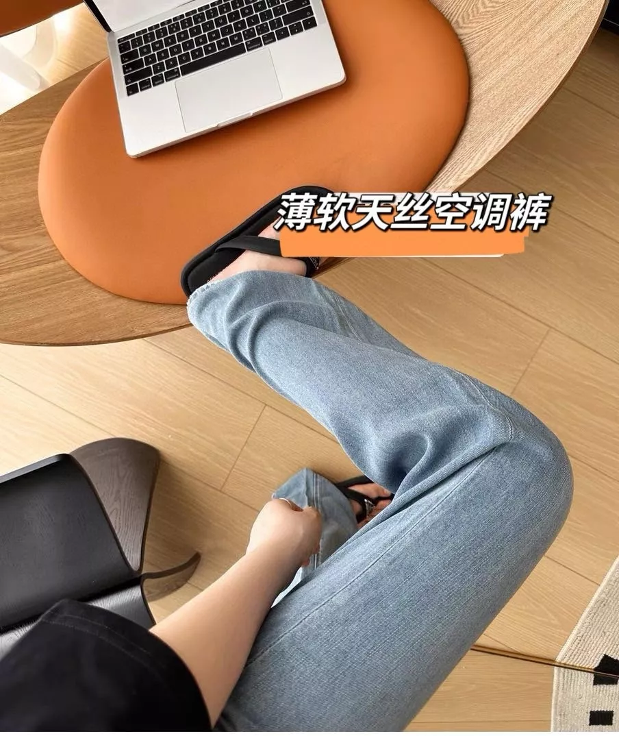 더로우 초경량 텐셀 와이드 데님 팬츠 상세 이미지 47