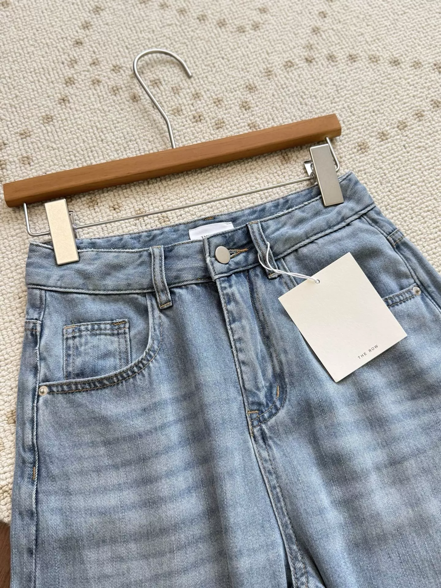 더로우 초경량 텐셀 와이드 데님 팬츠 상세 이미지 19