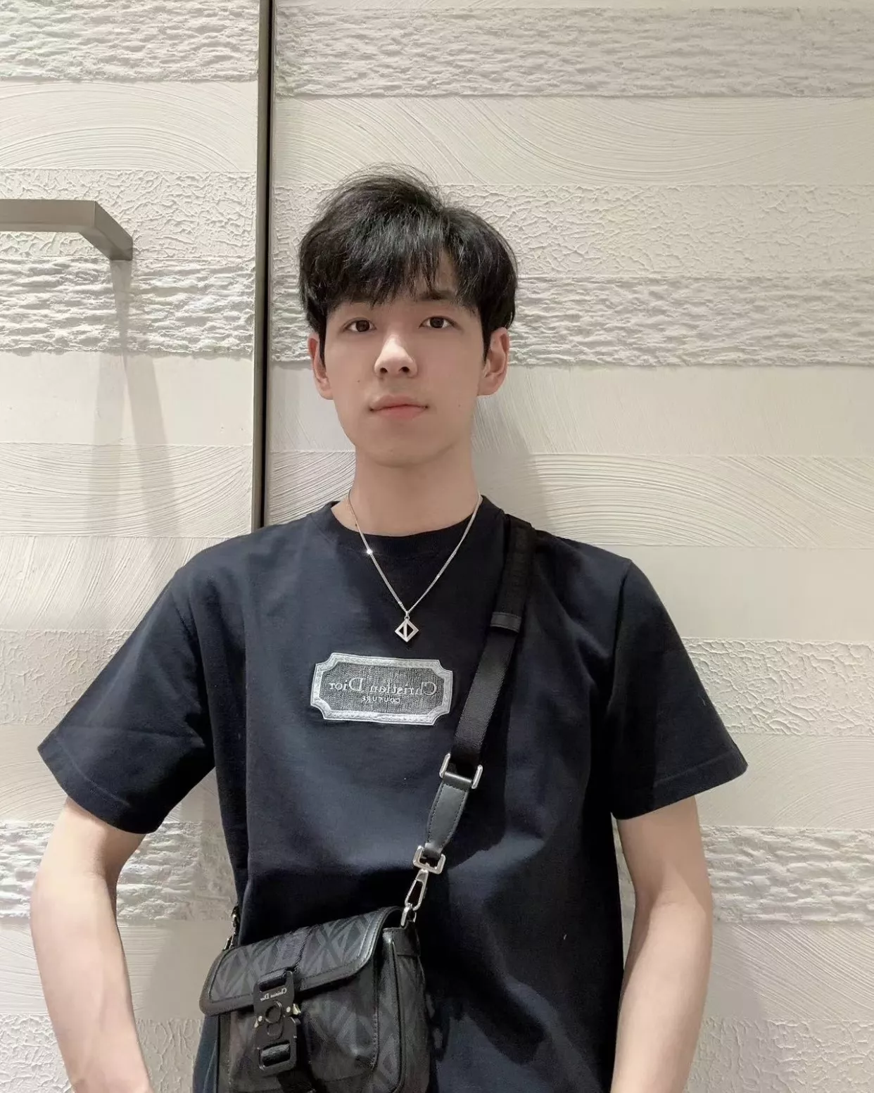 디올 자수 로고 루즈핏 코튼 반팔 티셔츠 상세 이미지 11