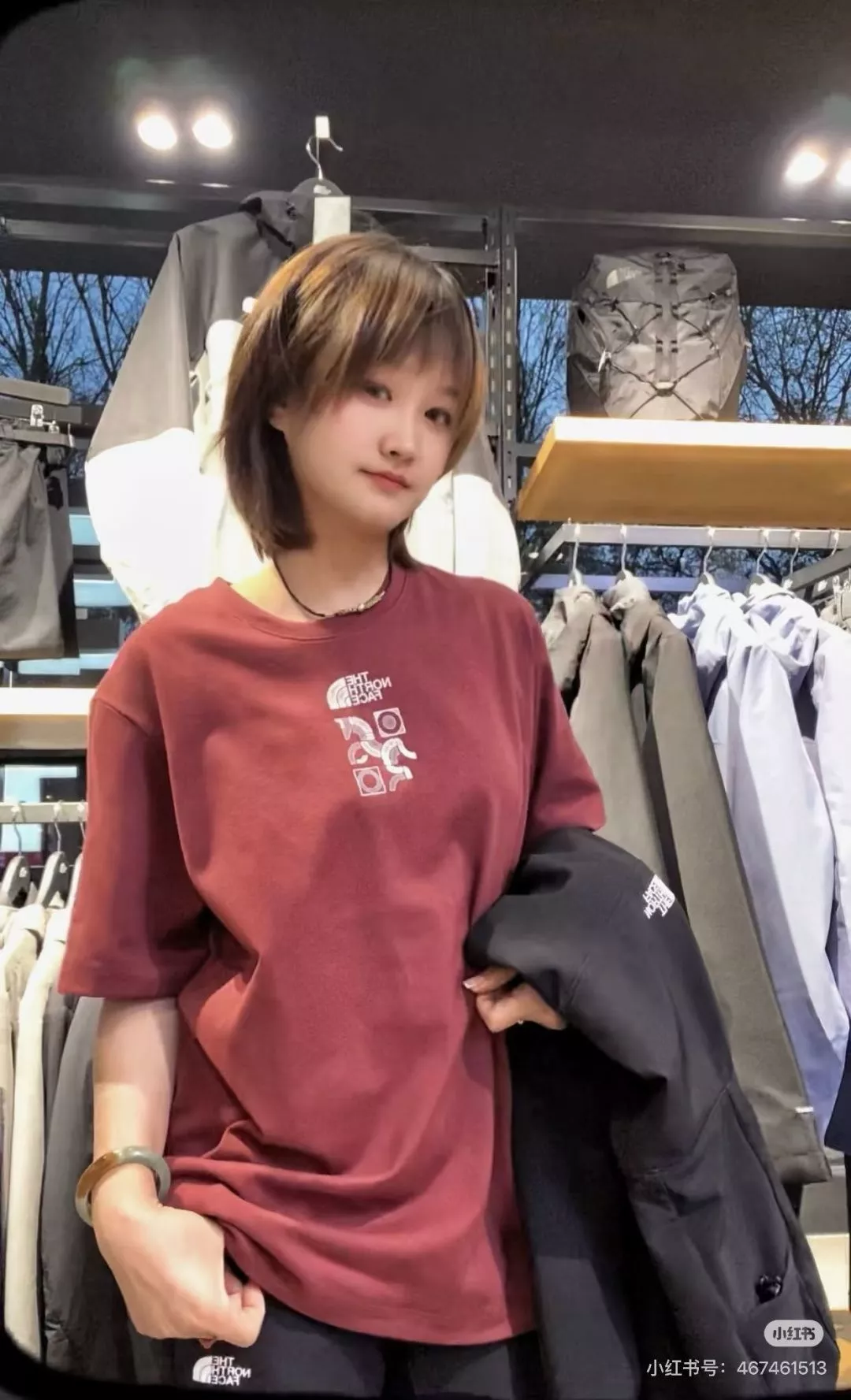 노스페이스 말년 한정 프린트 코튼 티셔츠 상세 이미지 11