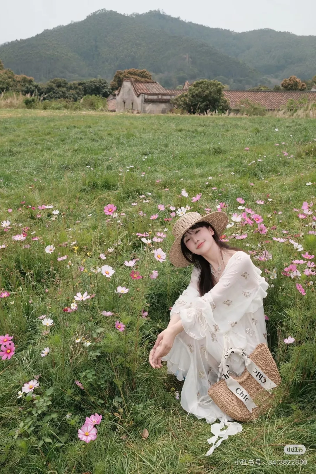 끌로에 라탄 짜임 핸드백 상세 이미지 20
