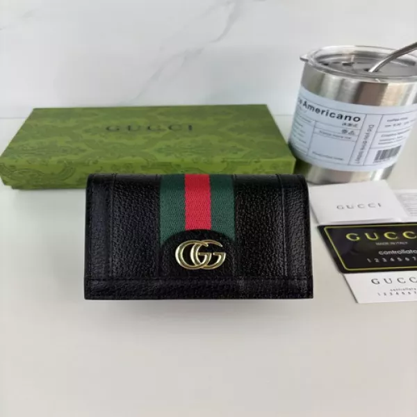 구찌 오피디아 더블 G 카드 월렛