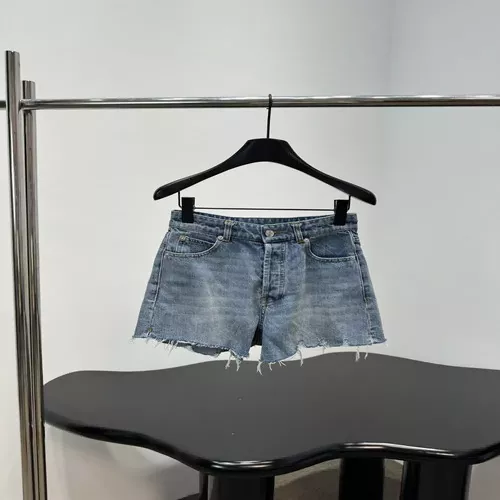 알렉산더왕 워싱 데님 디스트로이드 쇼츠