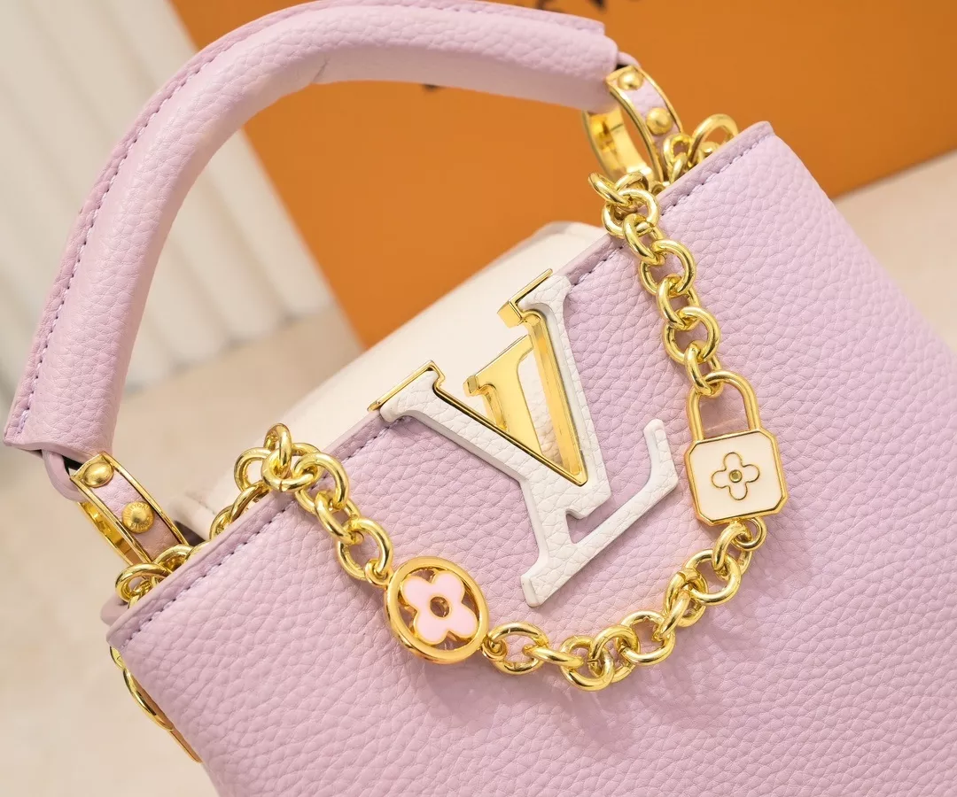 루이비통 러브락 체인 포인트 핑크 백 상세 이미지 5