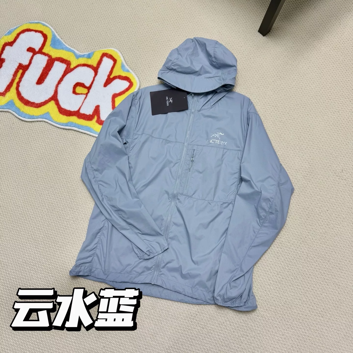아크테릭스 경량 후드 바람막이 재킷 상세 이미지 9