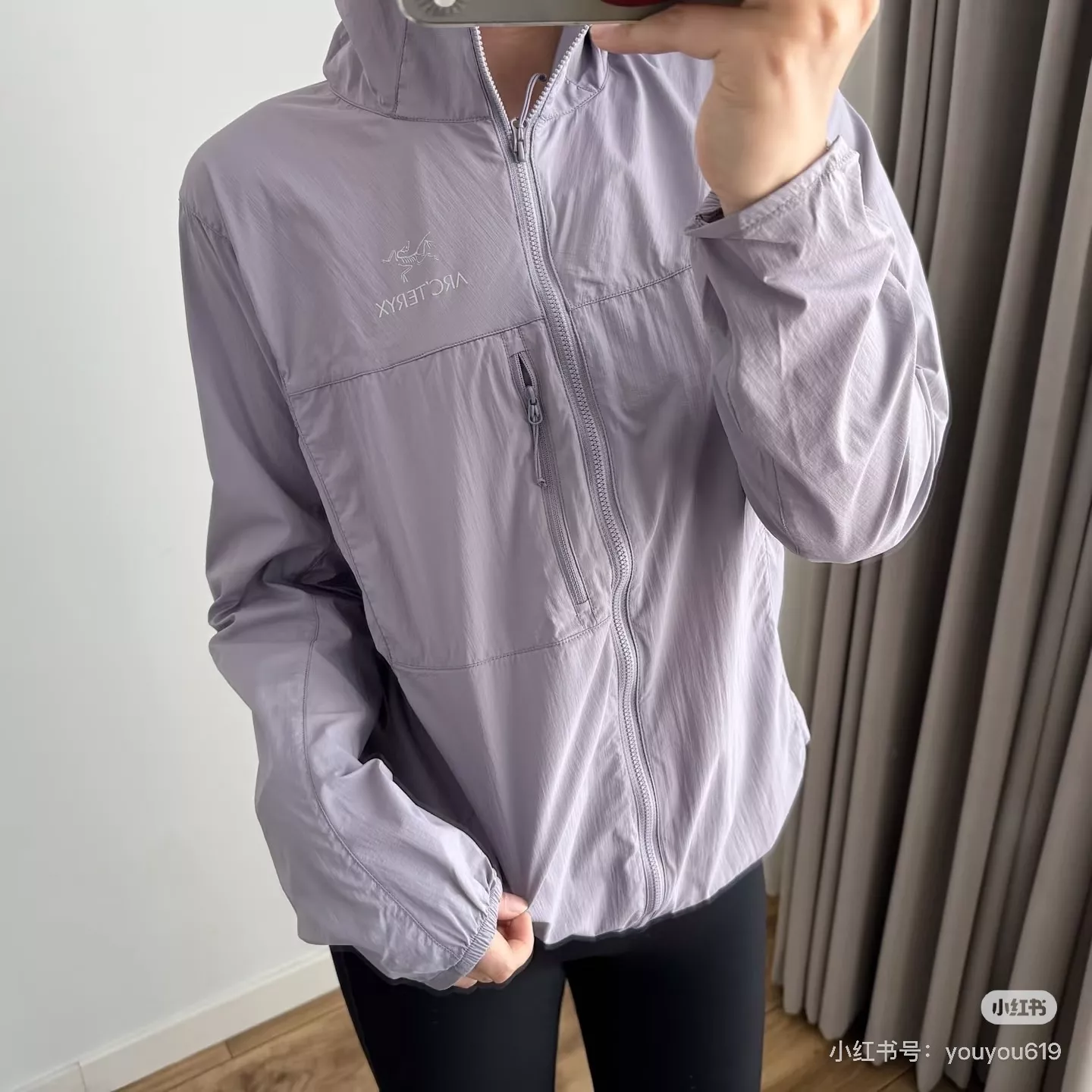 아크테릭스 경량 후드 바람막이 재킷 상세 이미지 25