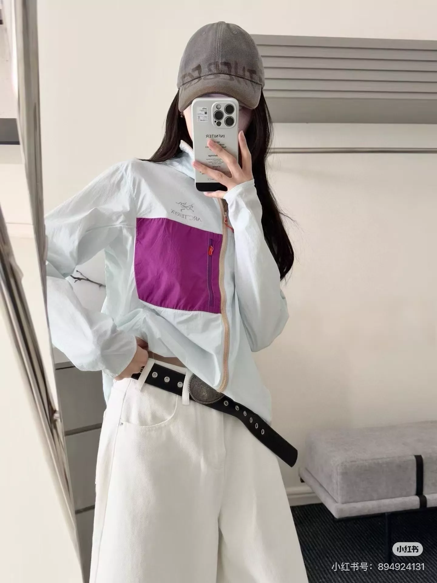 아크테릭스 경량 후드 바람막이 재킷 상세 이미지 22
