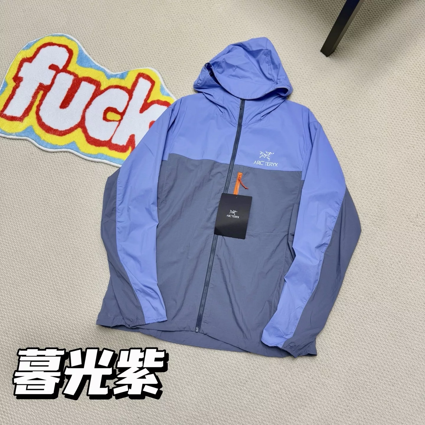 아크테릭스 경량 후드 바람막이 재킷 상세 이미지 6