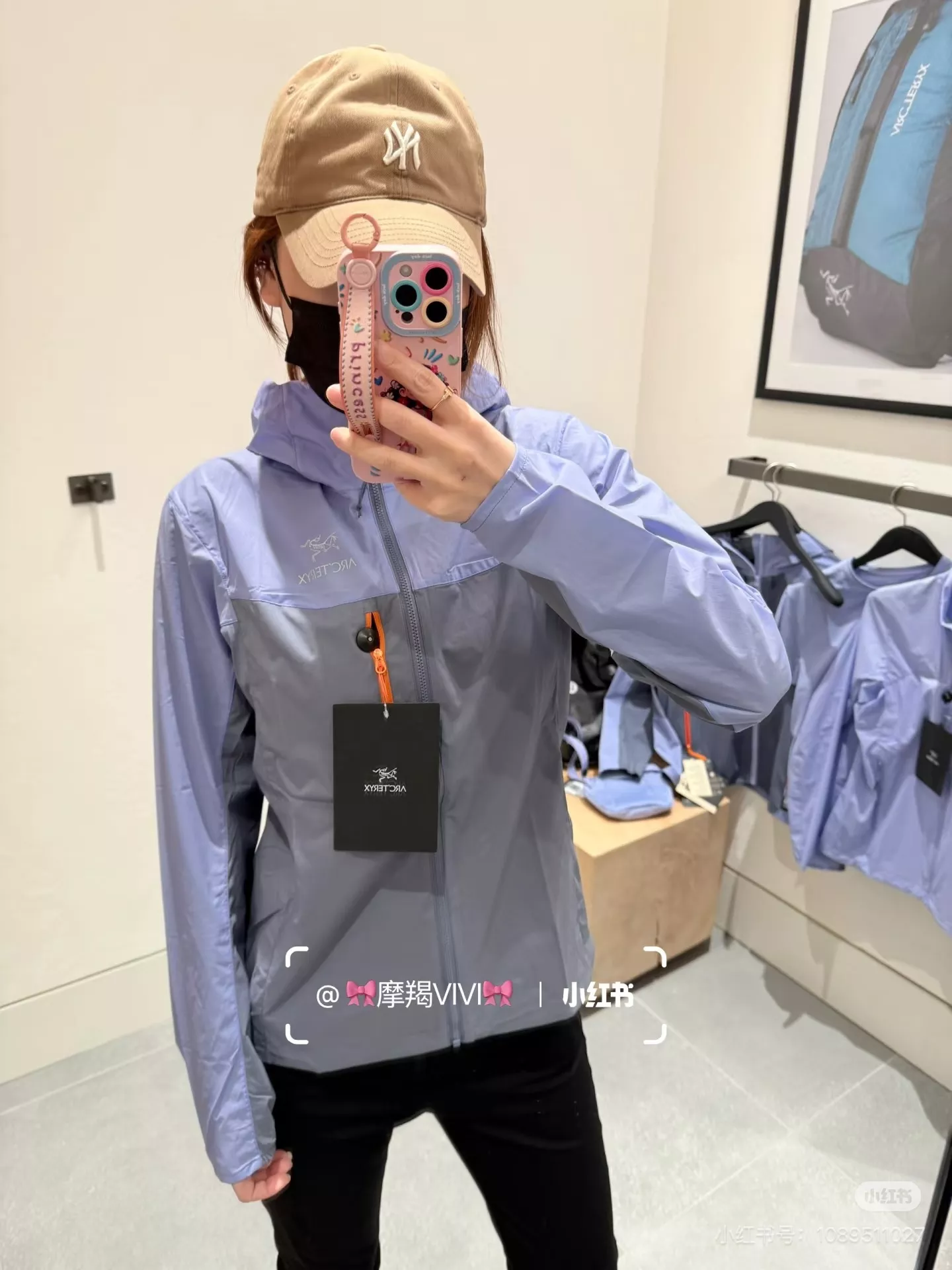 아크테릭스 경량 후드 바람막이 재킷 상세 이미지 40