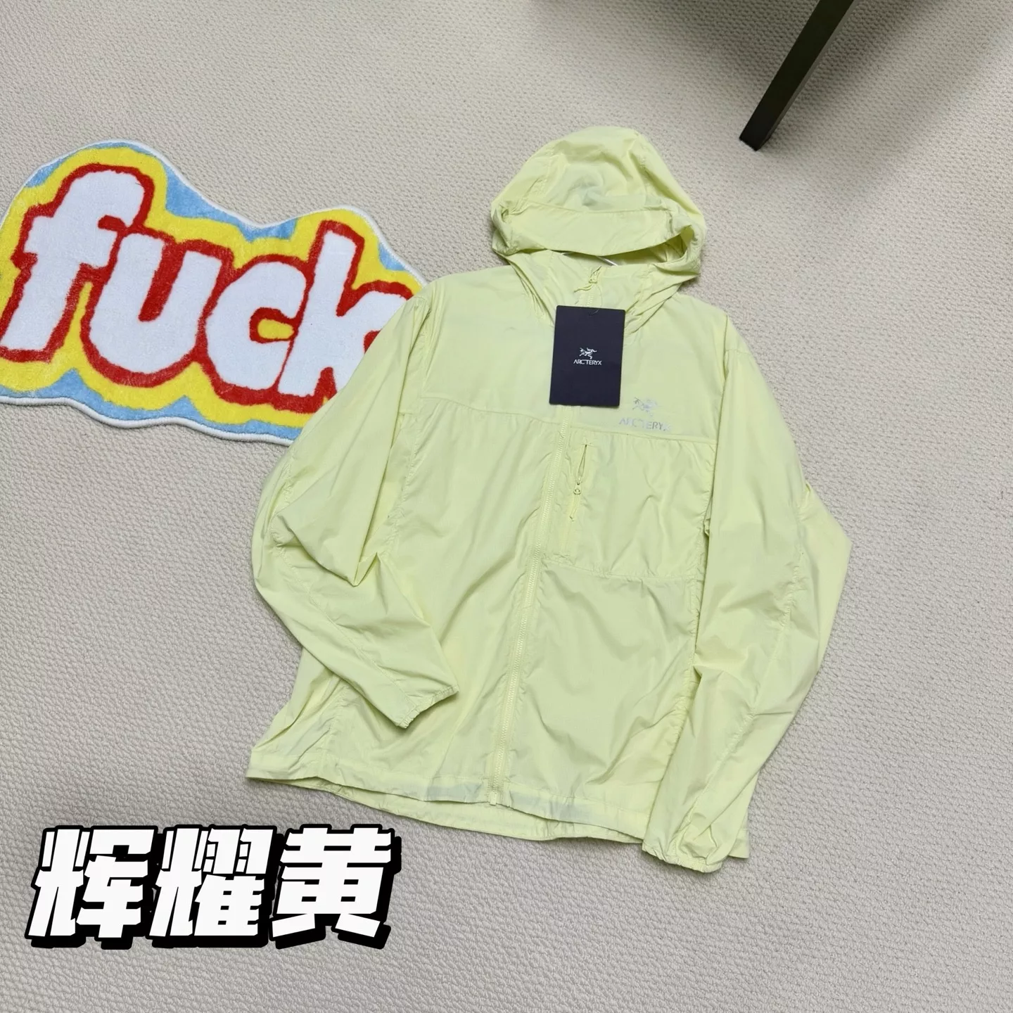 아크테릭스 경량 후드 바람막이 재킷 상세 이미지 8