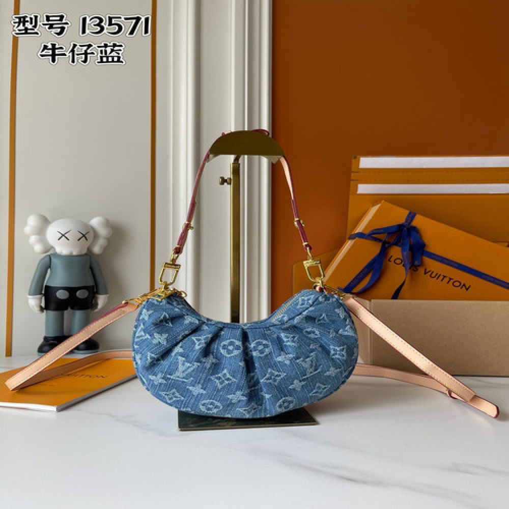 루이비통 모노그램 데님 포쉐트 백