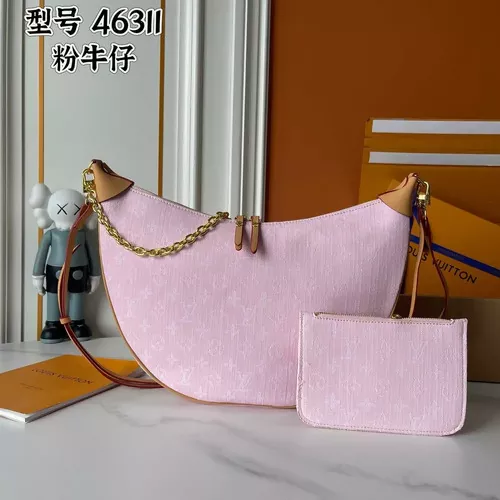 루이비통 루프 호보 반달 숄더백