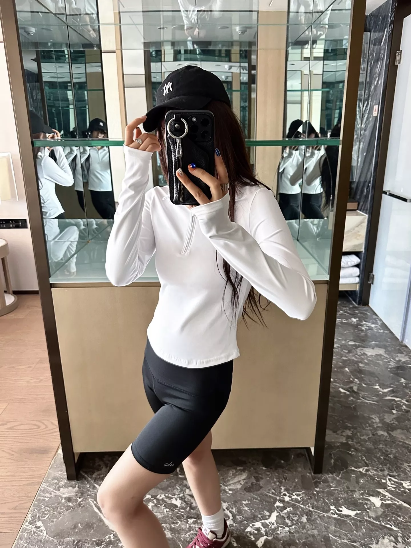 알로 반집업 요가 상의 상세 이미지 49
