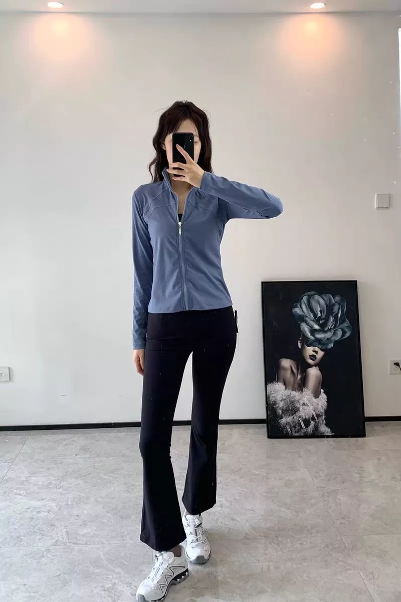 룰루레몬 여성 슬림핏 운동 집업 상의 상세 이미지 34
