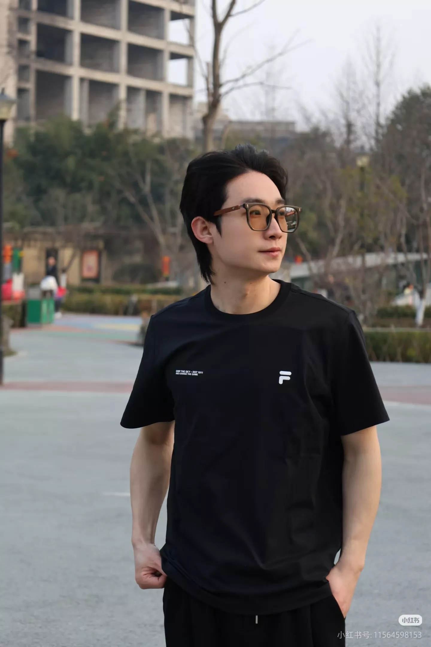 휠라 퓨전 로고 드라이 반소매 티셔츠 상세 이미지 38