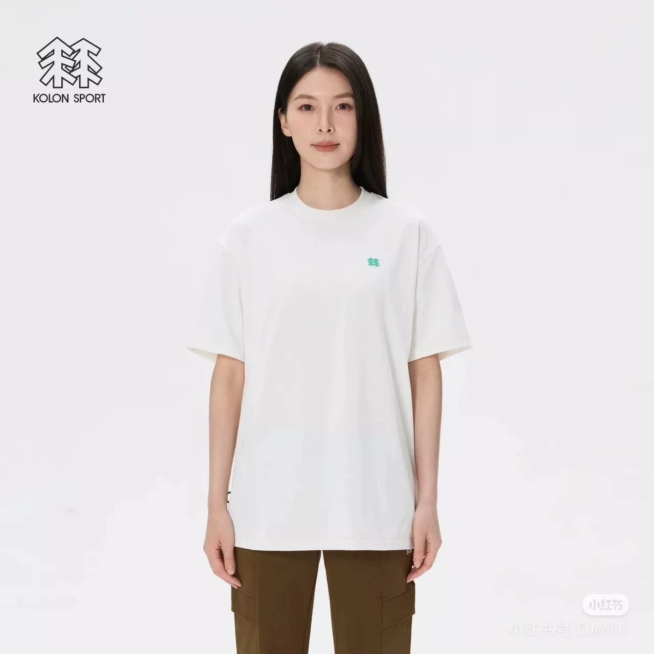 코오롱스포츠 상록수 프린트 아웃도어 반팔 티셔츠 상세 이미지 35