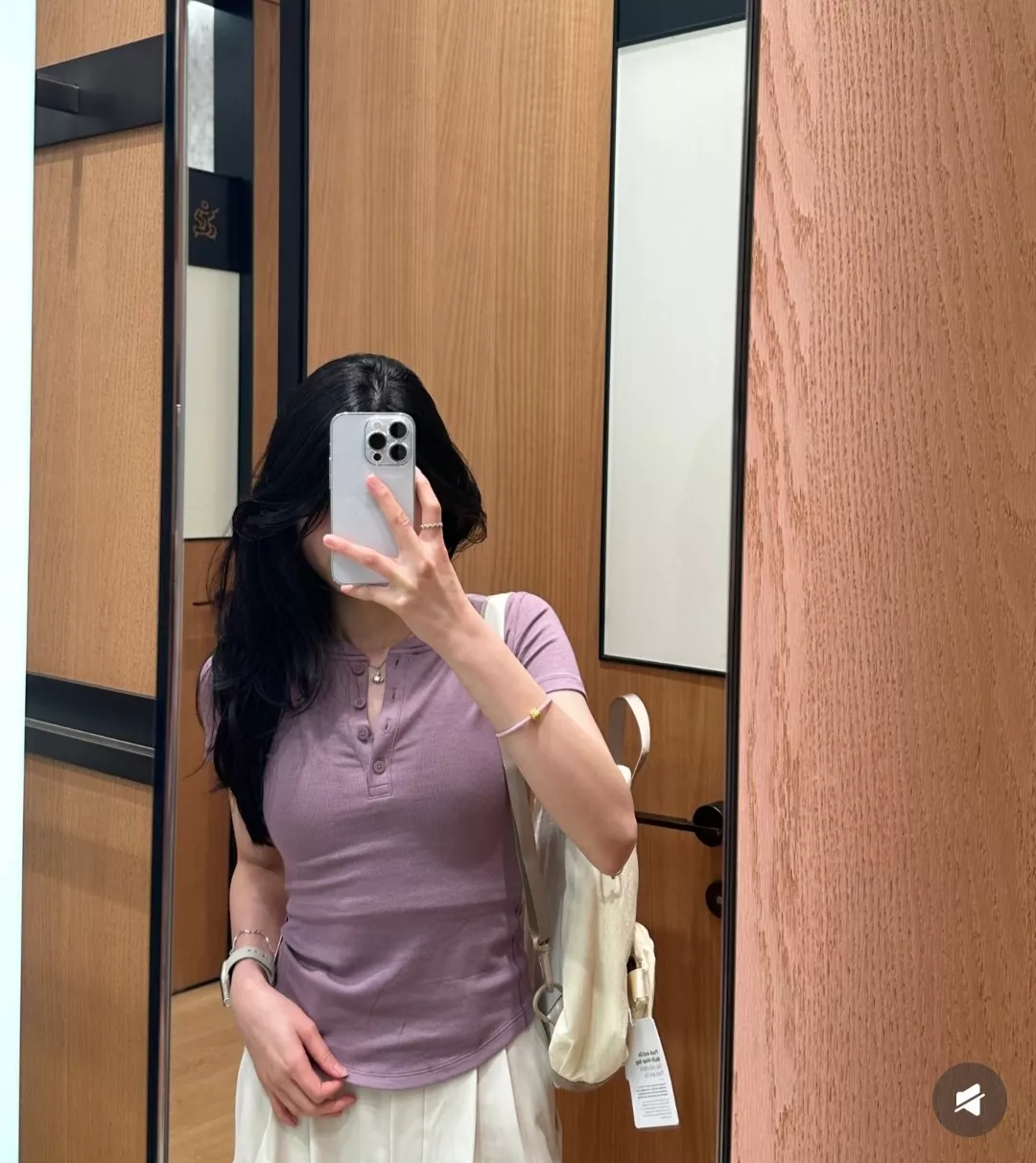 룰루레몬 헨리넥 골지 슬림 반소매 탑 상세 이미지 34