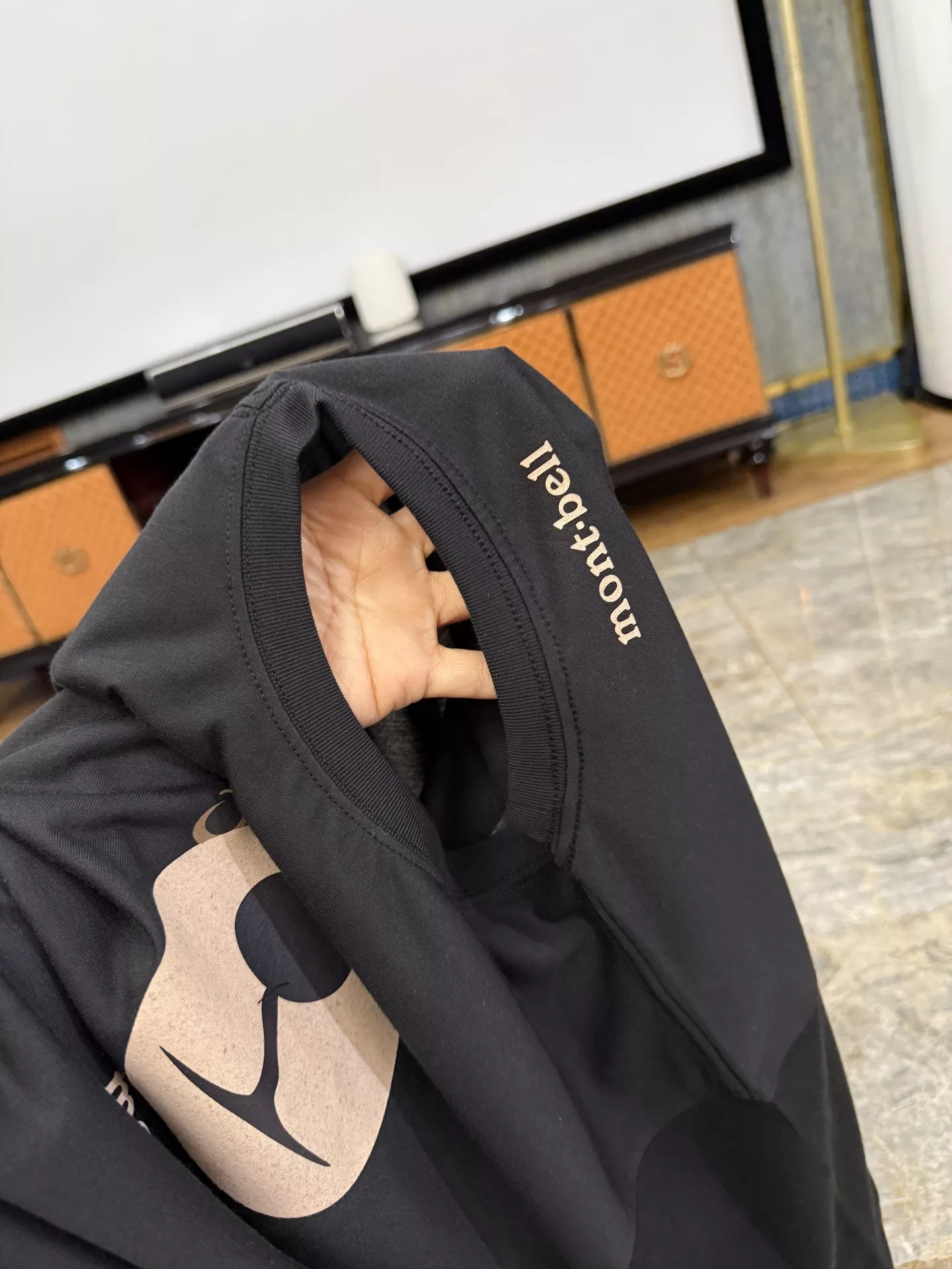 몽벨 곰 프린트 반소매 티셔츠 상세 이미지 24