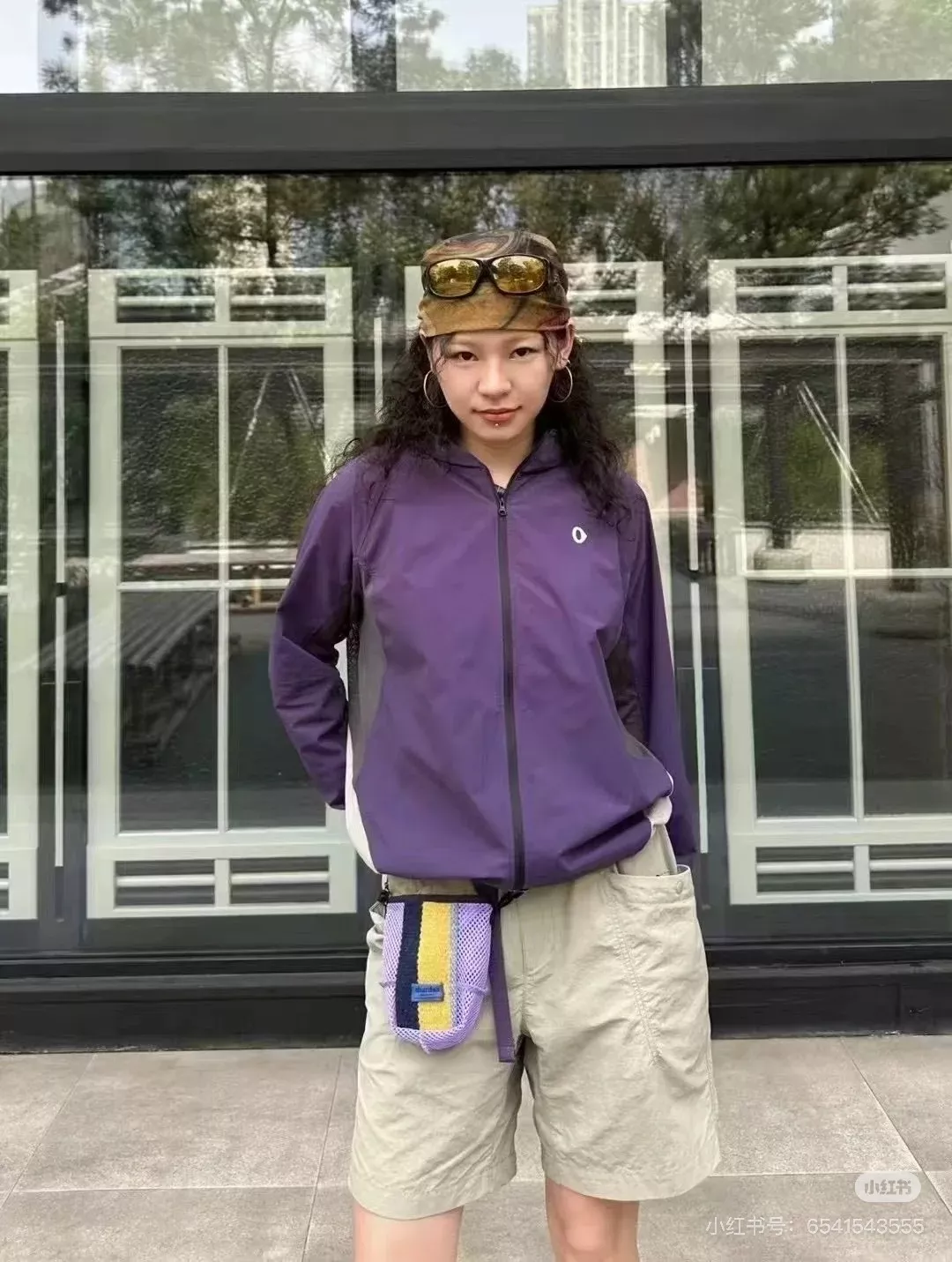 안코라우 배색 메쉬 후드 자외선 차단 재킷 상세 이미지 41