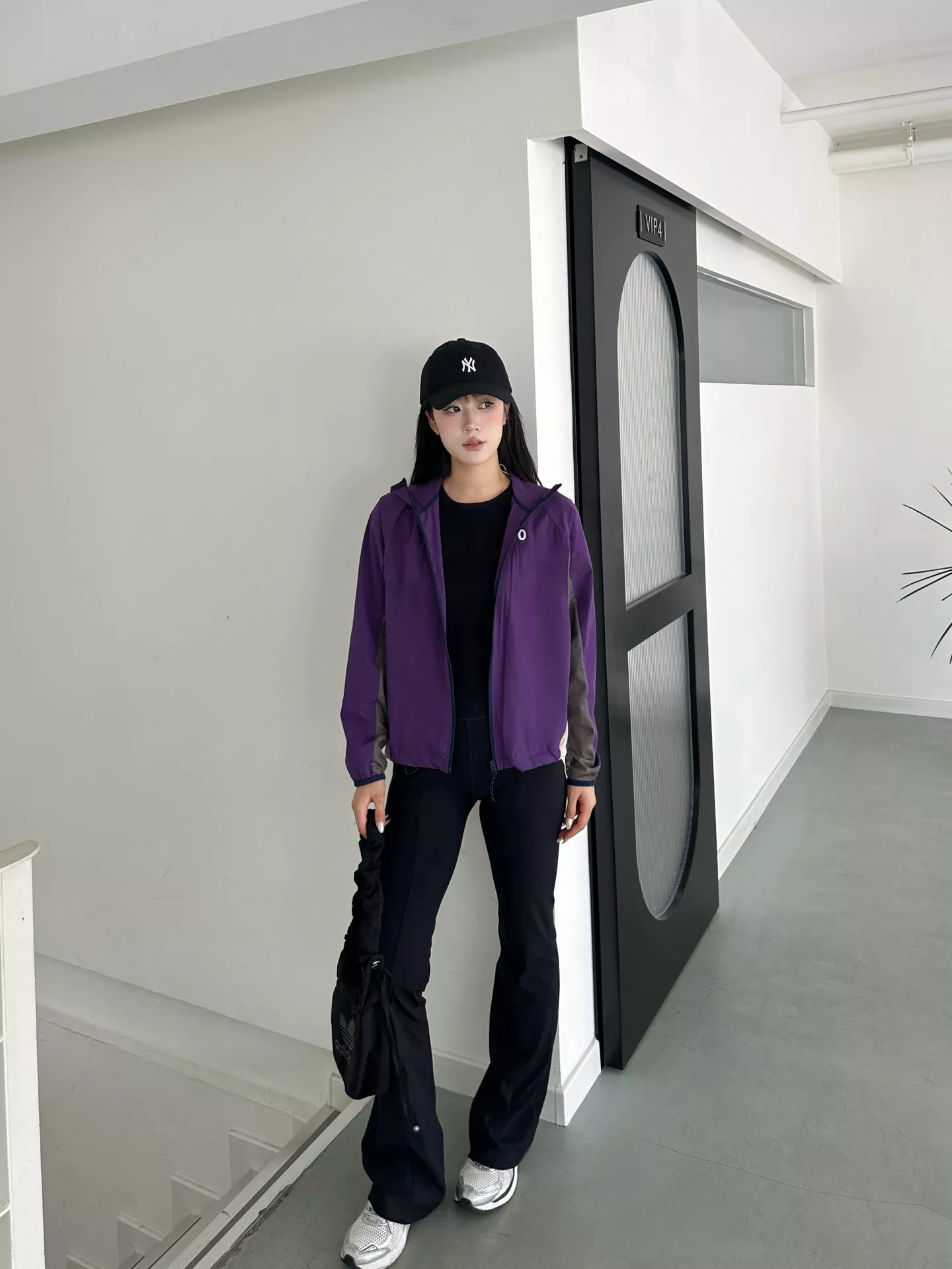 안코라우 배색 메쉬 후드 자외선 차단 재킷 상세 이미지 60