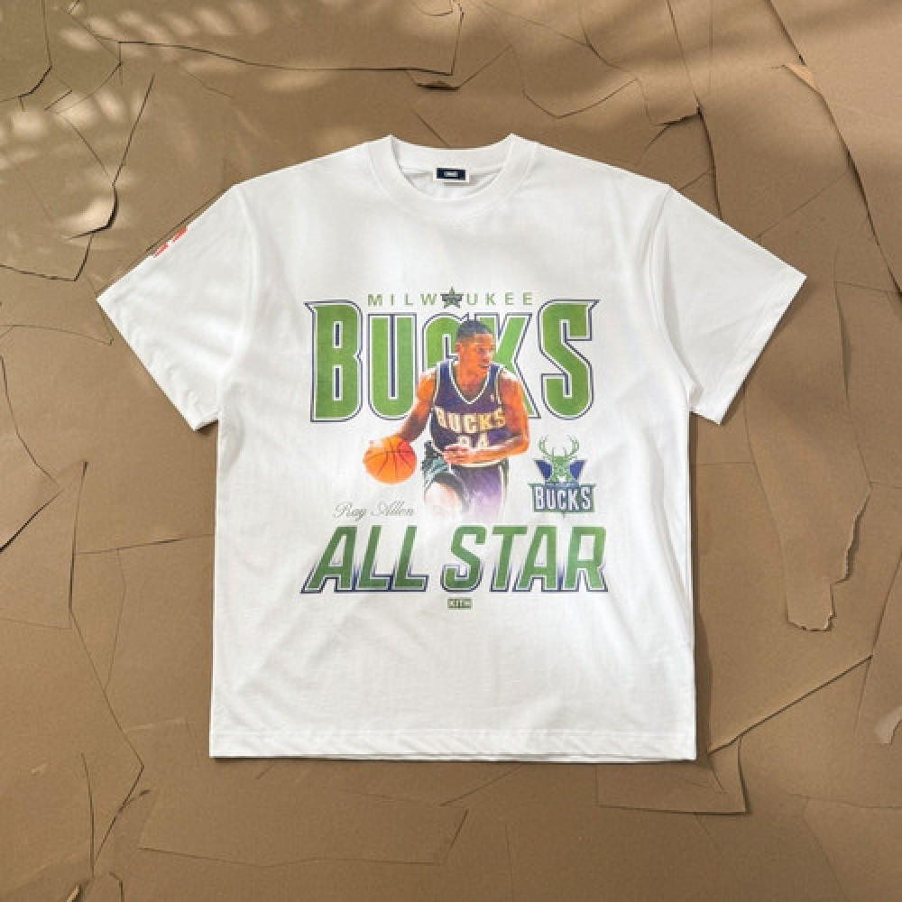 키스 NBA 올스타 콜라보 빈티지 프린트 티