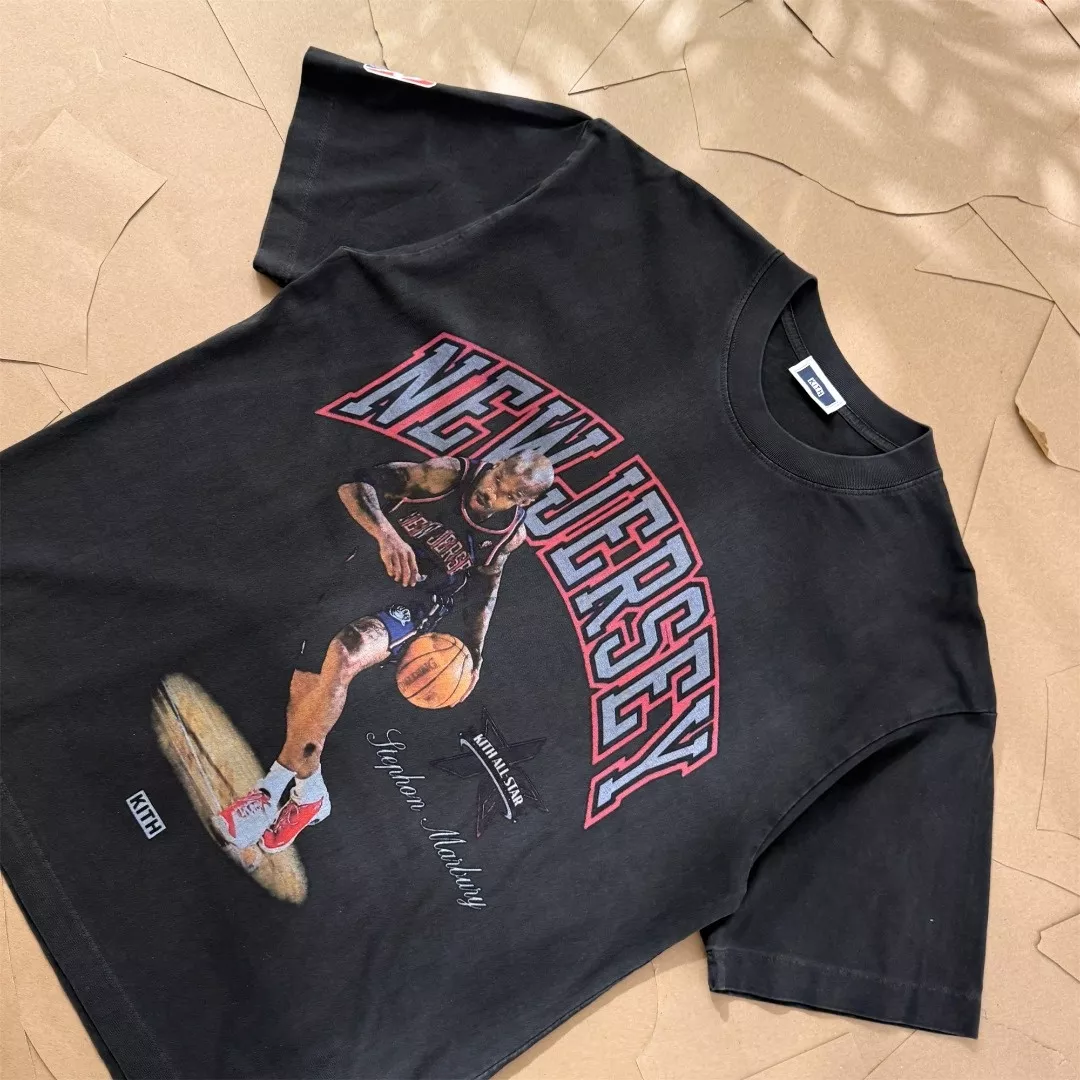 키스 NBA 올스타 콜라보 빈티지 워싱 티 상세 이미지 3