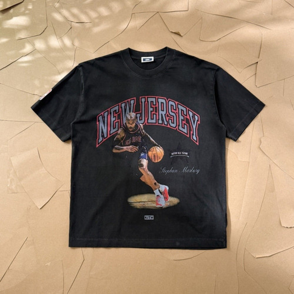 키스 NBA 올스타 콜라보 빈티지 워싱 티