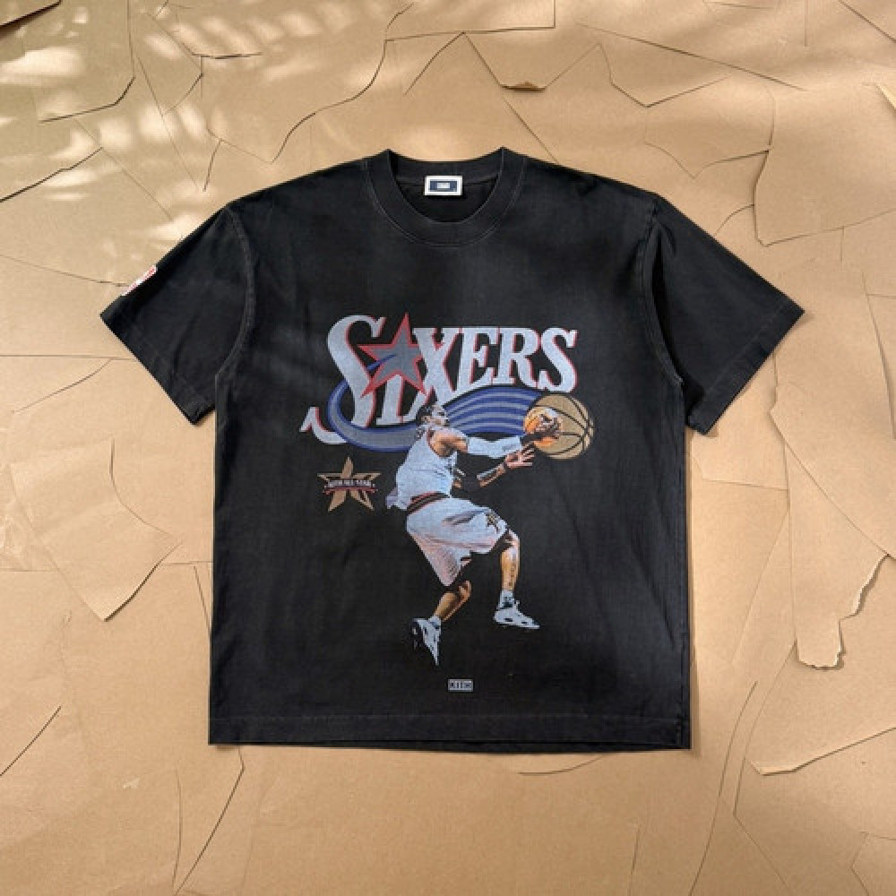 키스 NBA 올스타 콜라보 빈티지 워싱 티셔츠