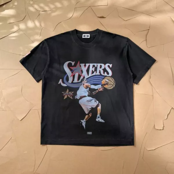 키스 NBA 올스타 콜라보 빈티지 워싱 티셔츠