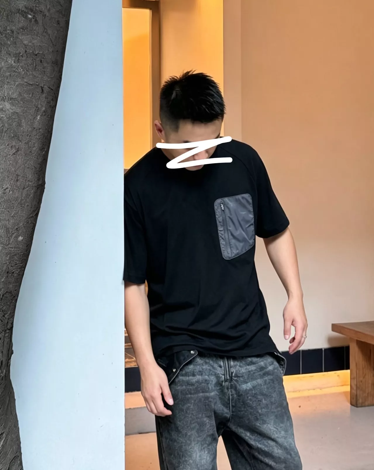 컬럼비아 블랙라벨 포켓 속건 라운드 반소매 티셔츠 상세 이미지 23