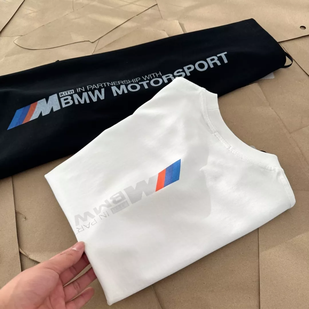 키스 BMW 로고 프린트 반팔 티셔츠 상세 이미지 12