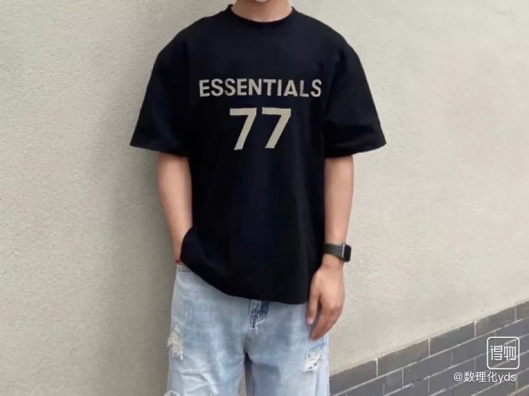 피어오브갓 플록 로고 77 라운드 반소매 티셔츠 상세 이미지 20