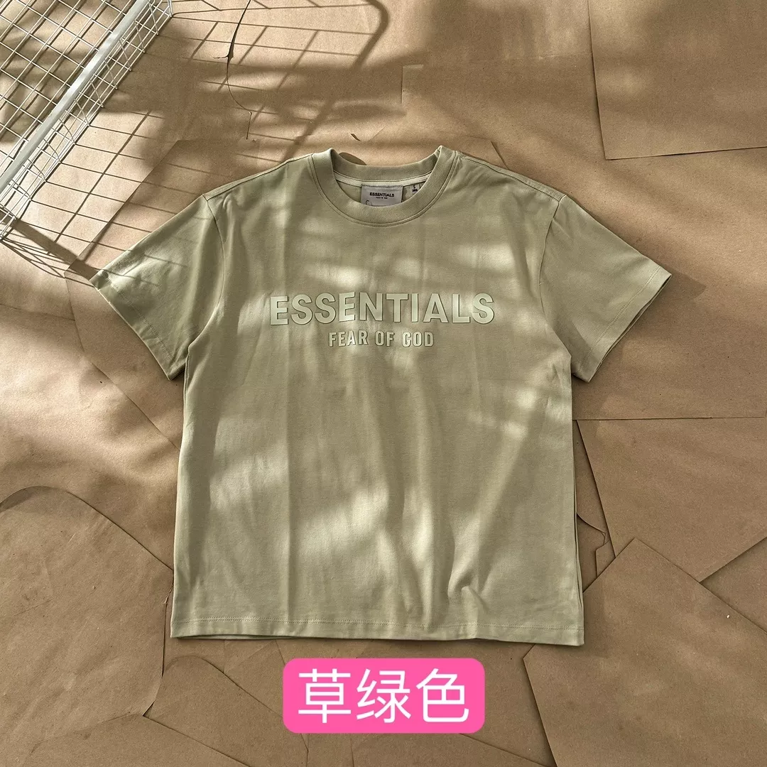 피어오브갓 실리콘 레터링 워싱 반소매 티셔츠 상세 이미지 10