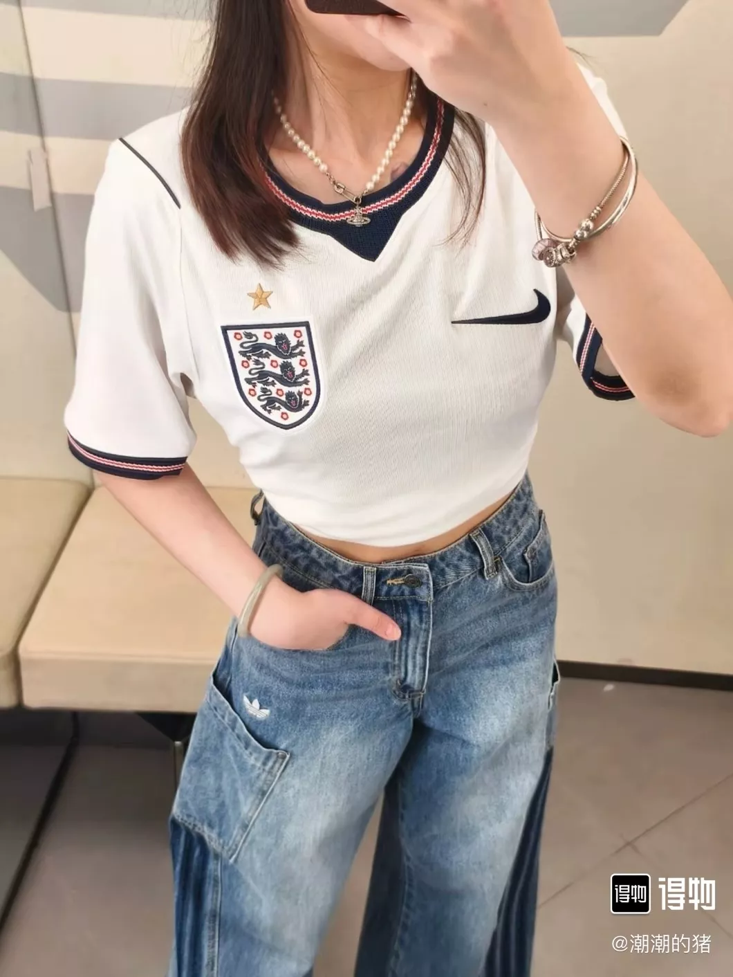 나이키 잉글랜드 홈 유니폼 반소매 상세 이미지 29