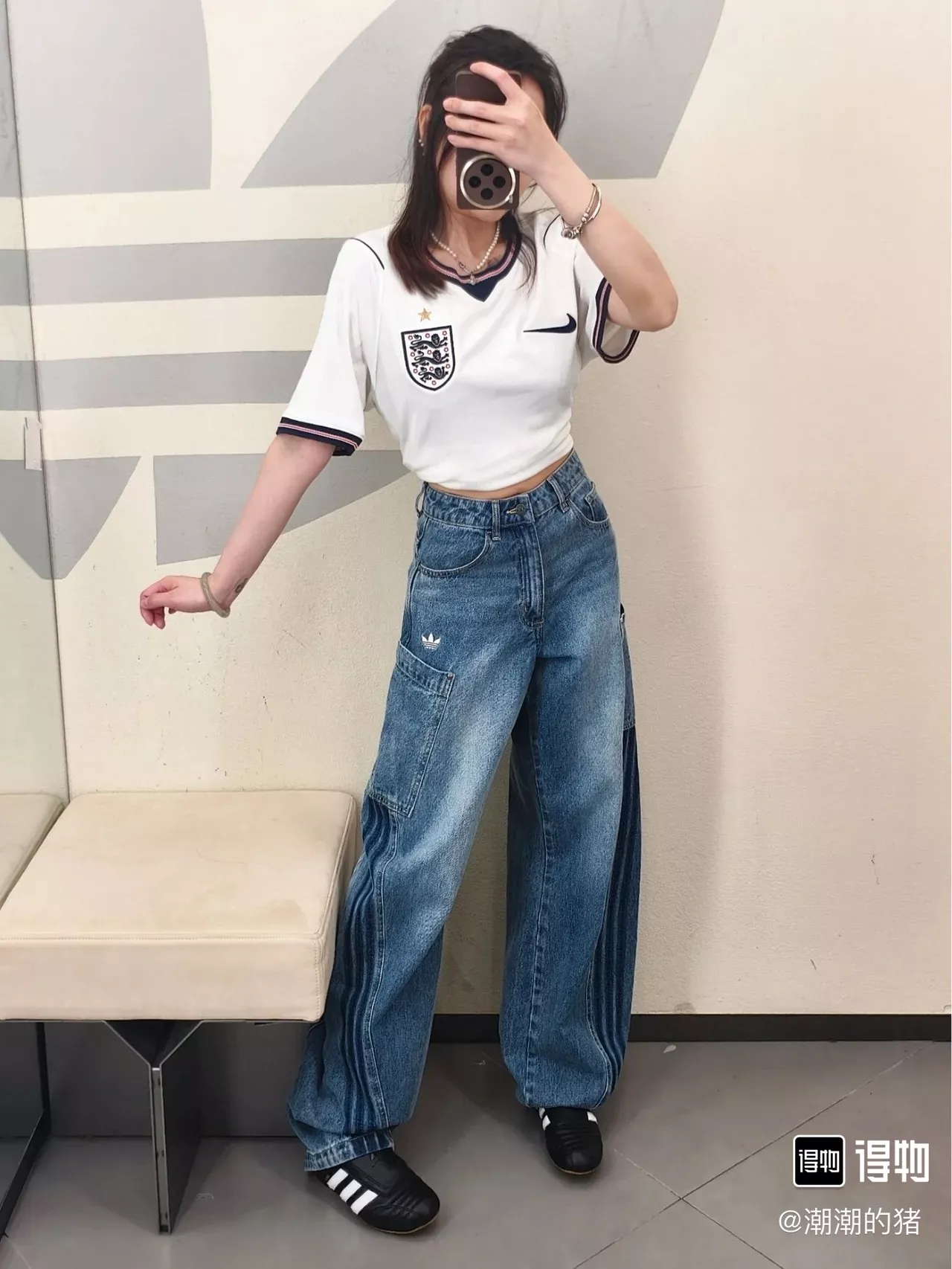 나이키 잉글랜드 홈 유니폼 반소매 상세 이미지 31
