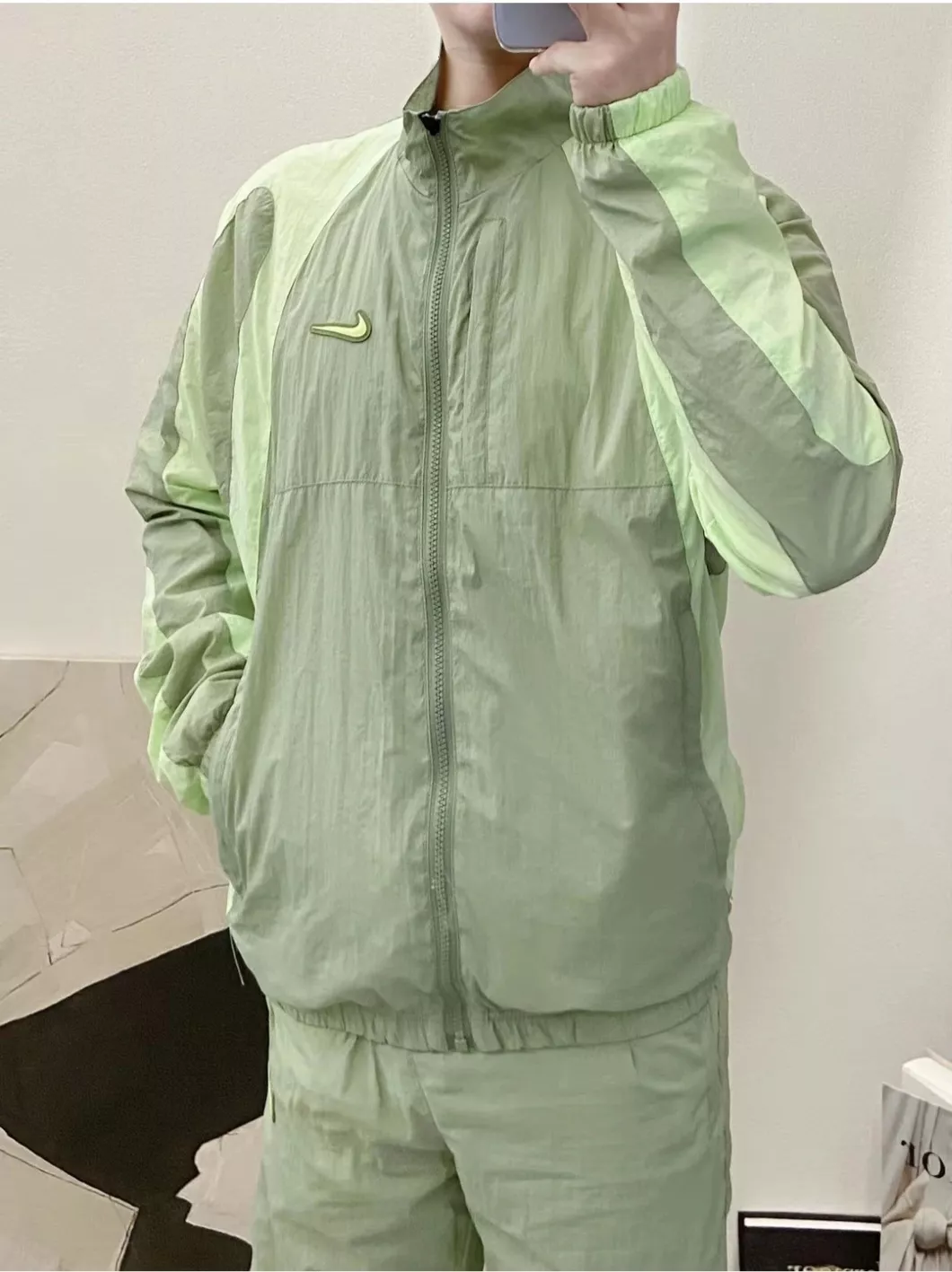나이키 녹타 배색 스탠드넥 드라이 재킷 상세 이미지 111