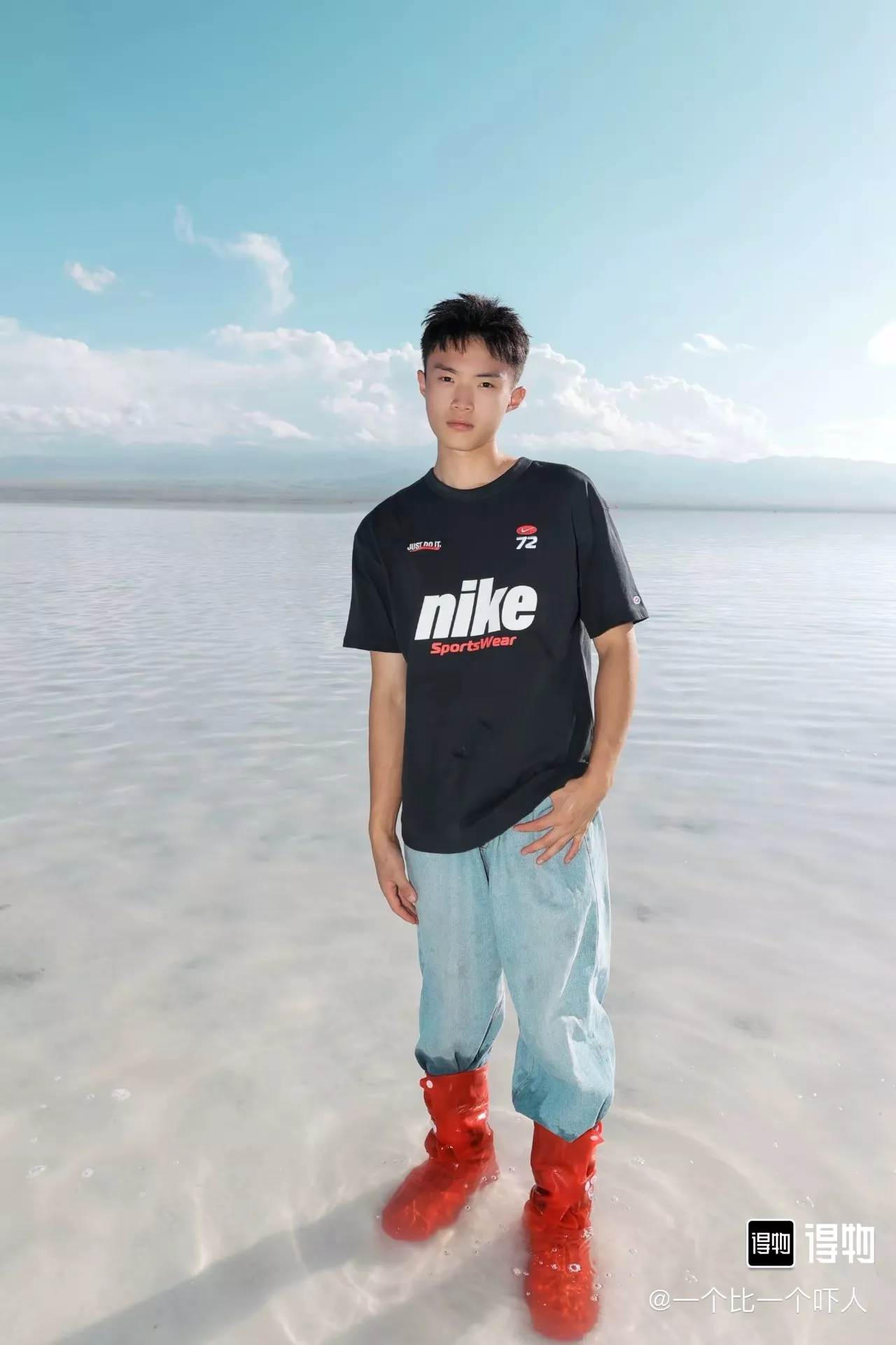 나이키 레터링 프린트 라운드넥 반팔 티셔츠 상세 이미지 27