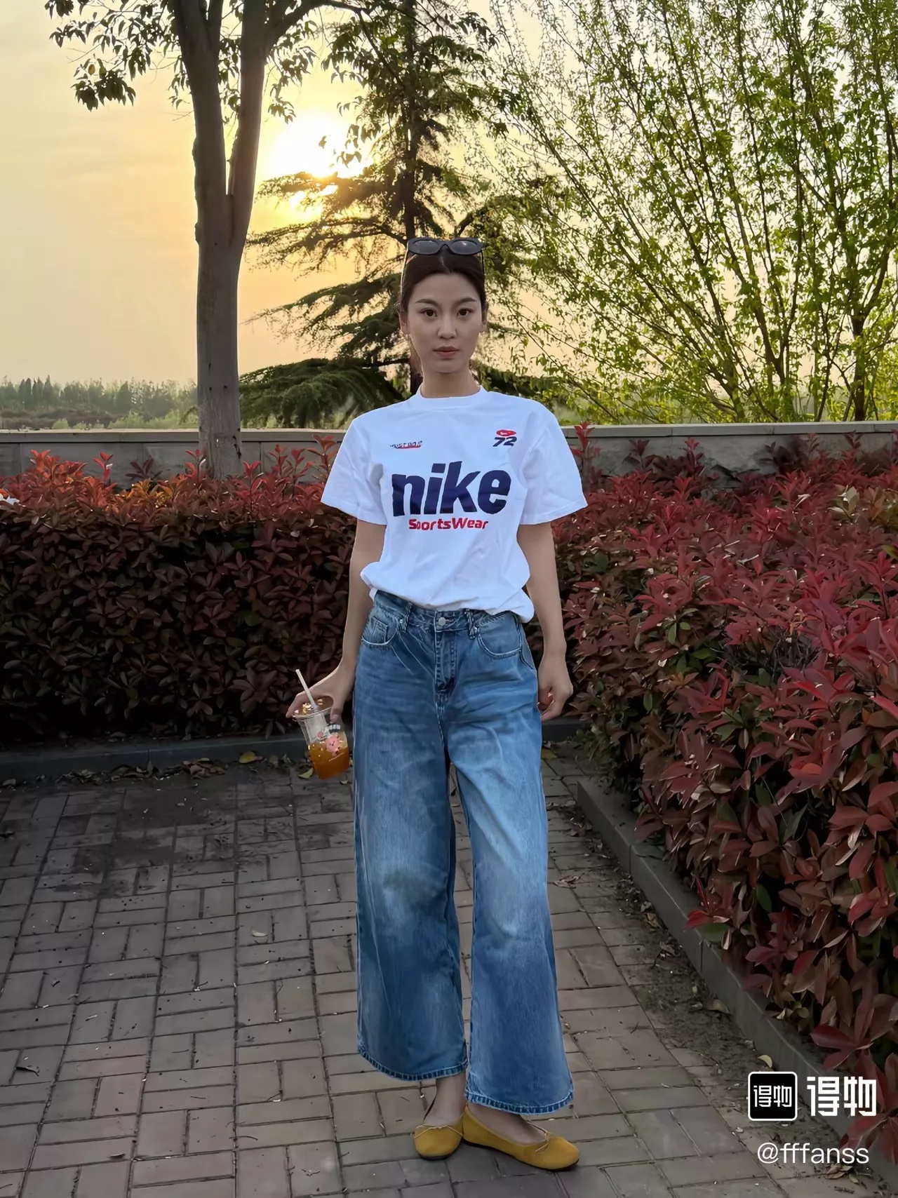 나이키 레터링 프린트 라운드넥 반팔 티셔츠 상세 이미지 39