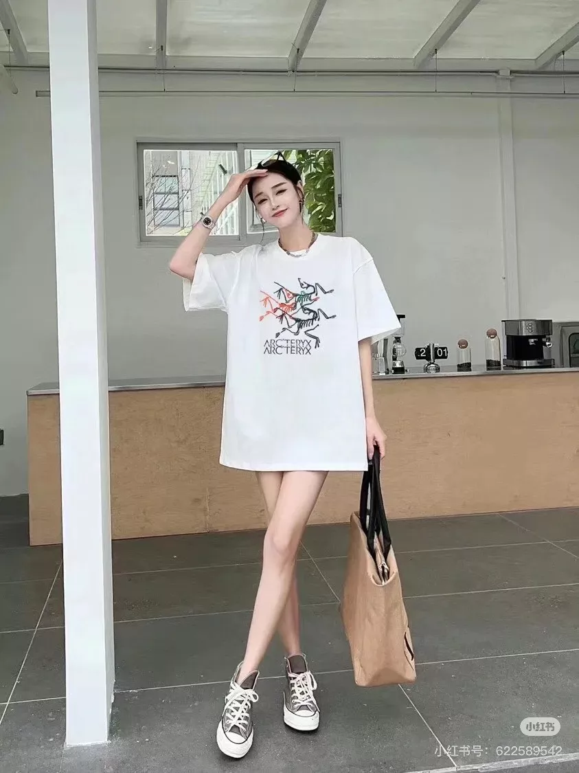 아크테릭스 유기농 코튼 프린트 반팔 티셔츠 상세 이미지 16