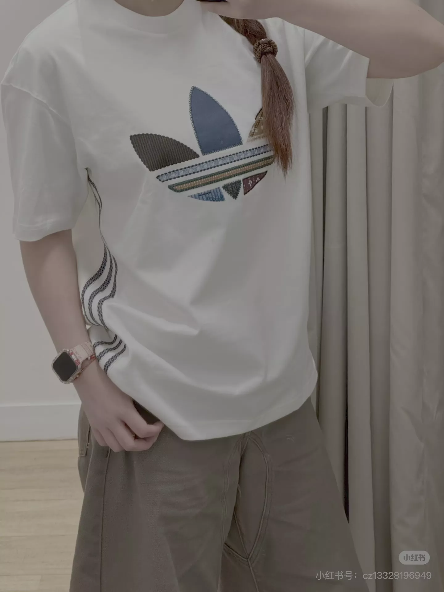 아디다스 투어 티에스 에스 루즈핏 반소매 티셔츠 상세 이미지 20