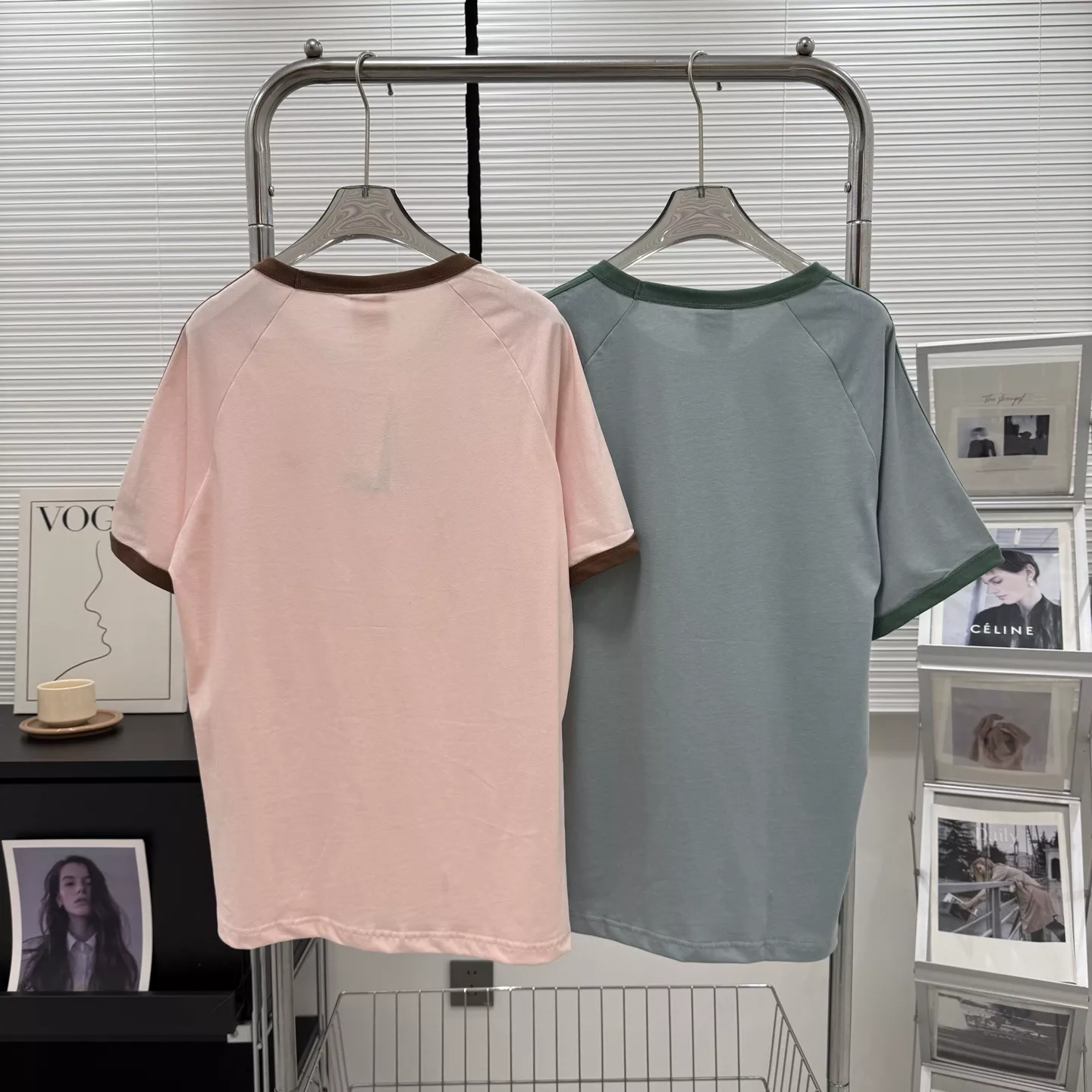 아디다스 클래식 래글런 반소매 티셔츠 상세 이미지 5