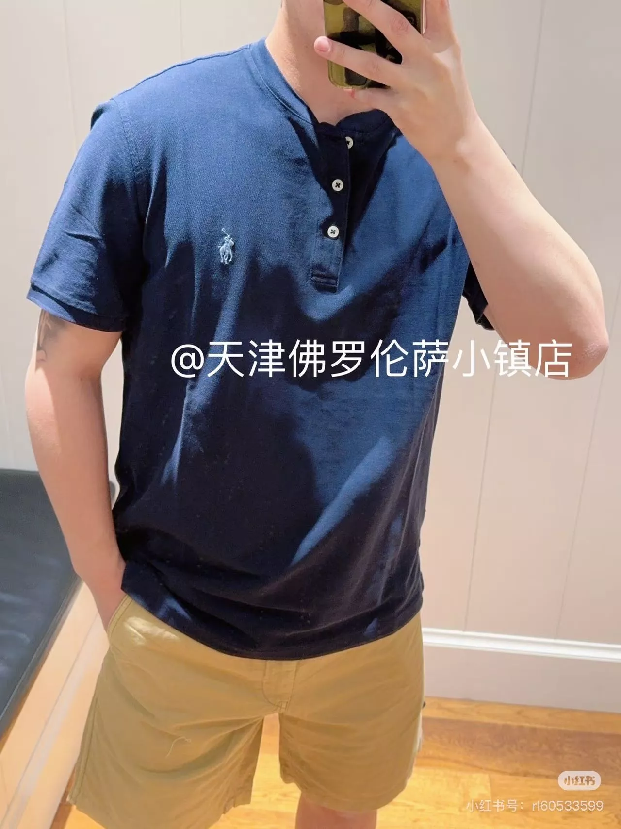 랄프로렌 헨리넥 코튼 반소매 티셔츠 상세 이미지 30