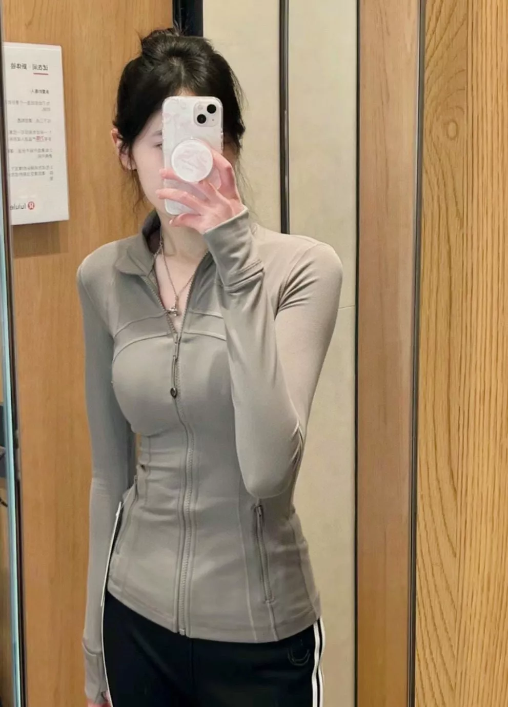 룰루레몬 누루 원단 슬림핏 스포츠 재킷 상세 이미지 58