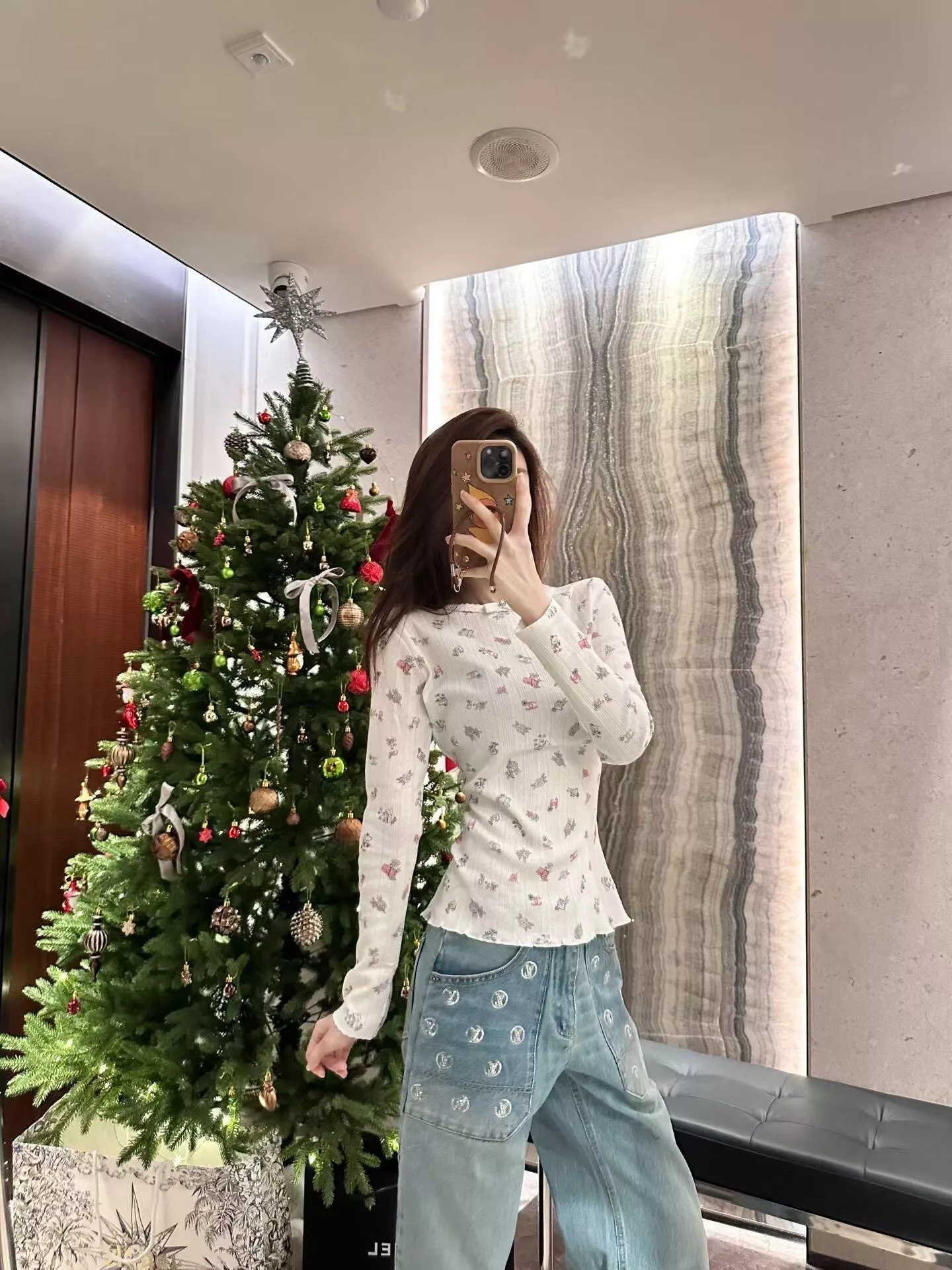 루이비통 모노그램 포켓 데님 팬츠 상세 이미지 20