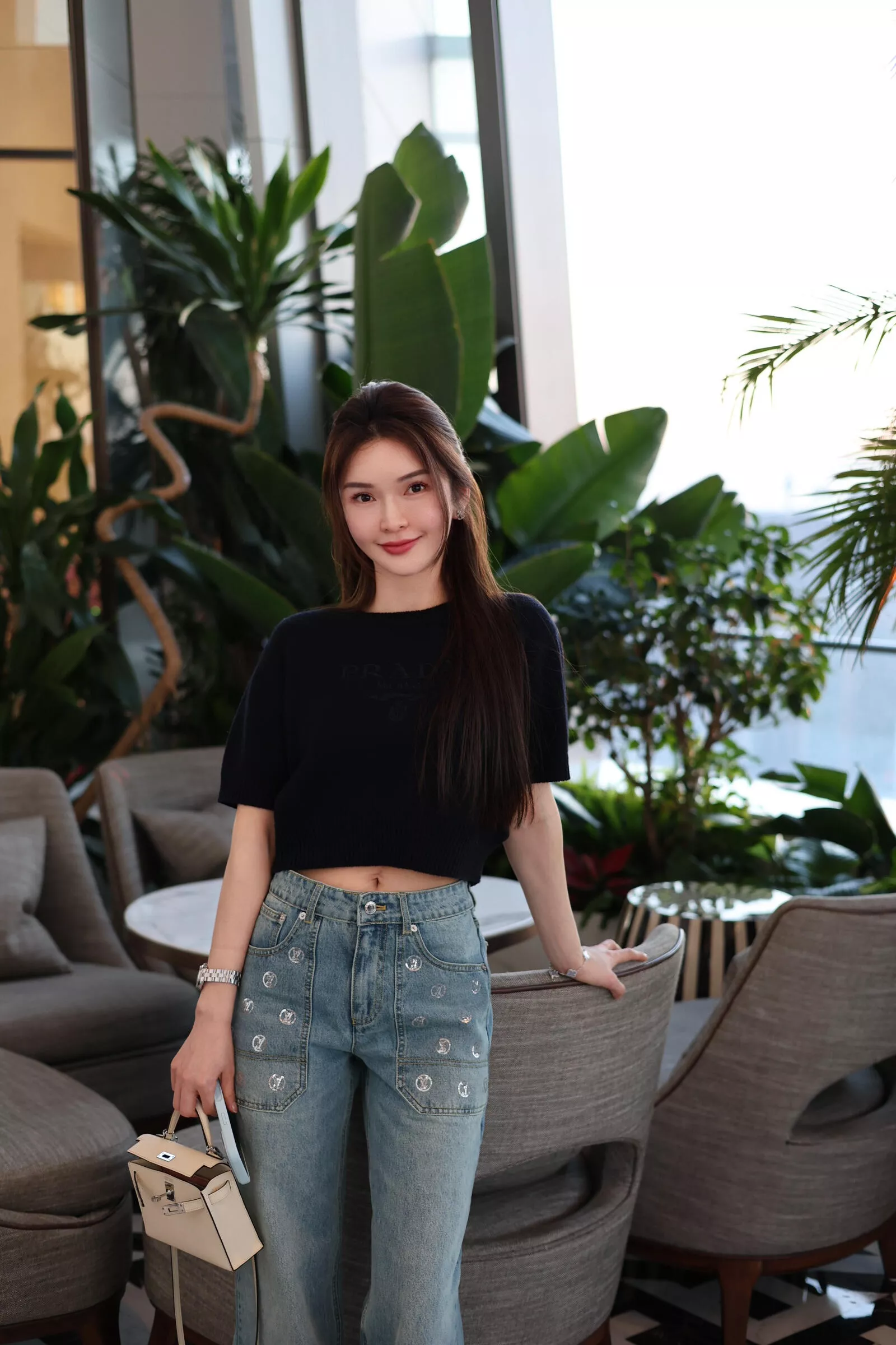 루이비통 모노그램 포켓 데님 팬츠 상세 이미지 26