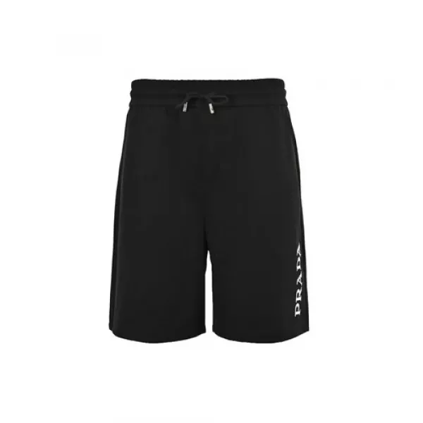 프라다 자수 레터링 로고 쇼츠