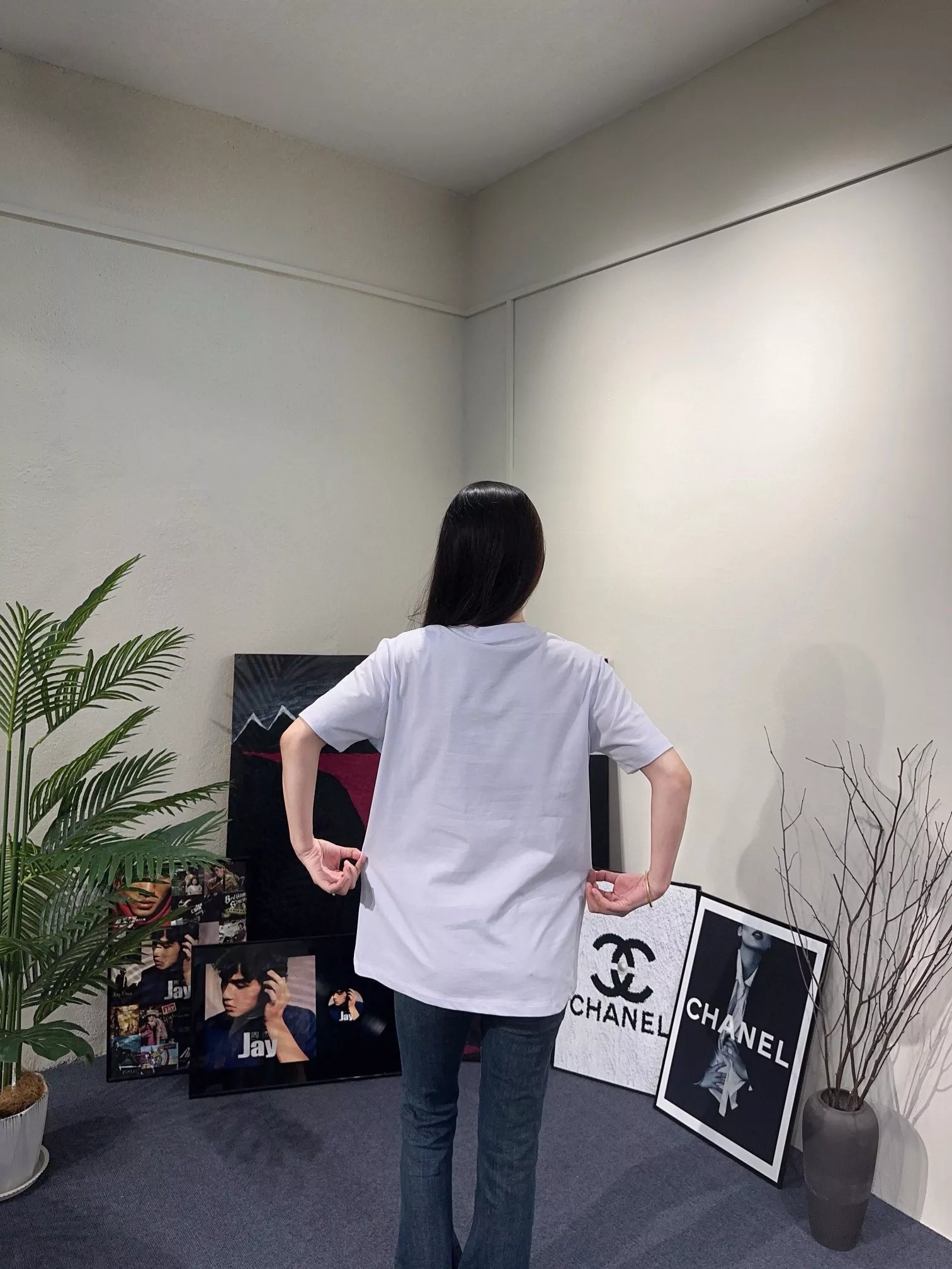 구찌 포켓 더블지 자수 반소매 티셔츠 상세 이미지 19